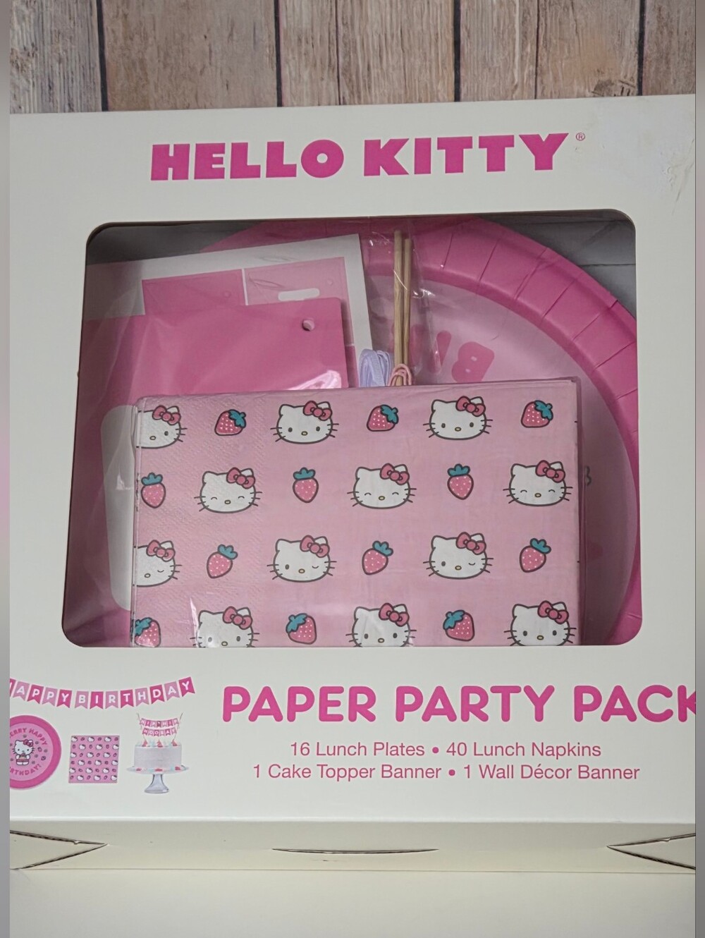 Hello Kitty Paper Party Pack NIB